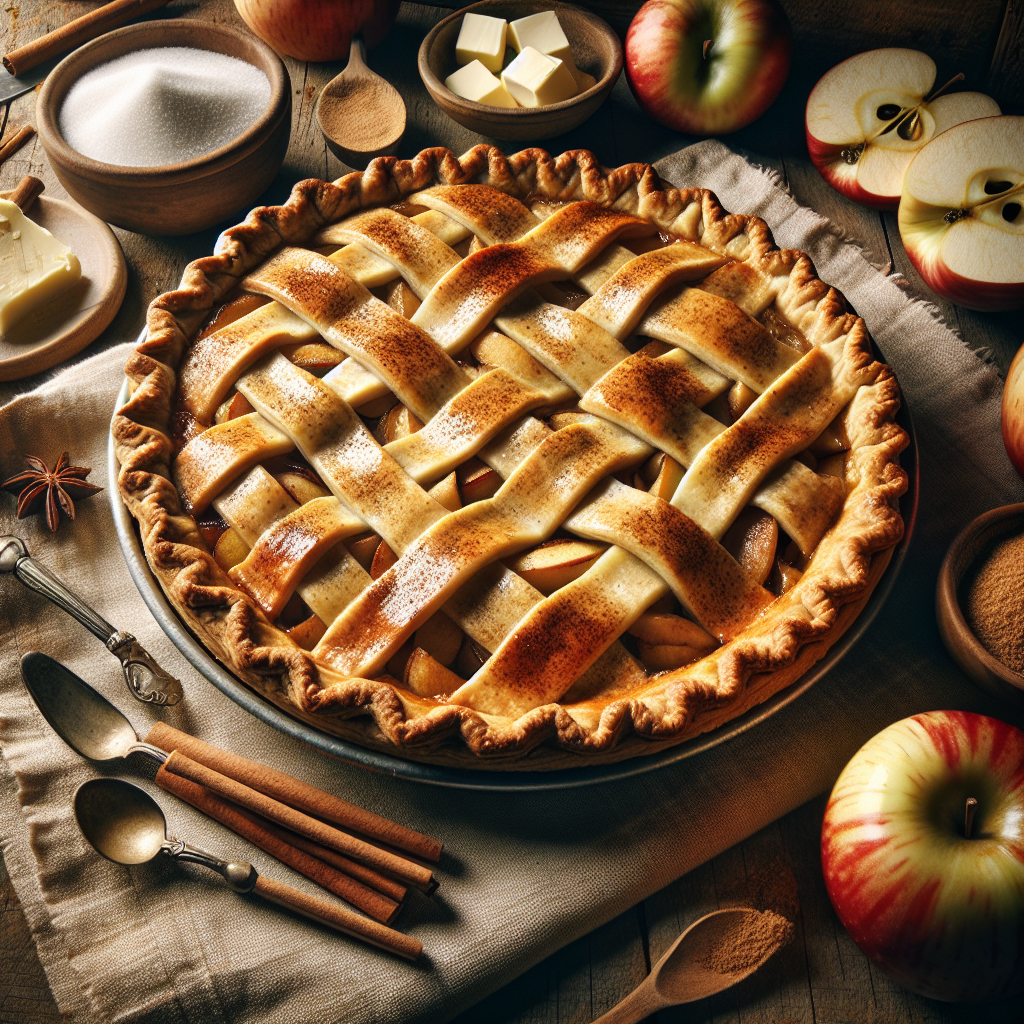 Delightful Apple Pie Recipe: A Slice of History