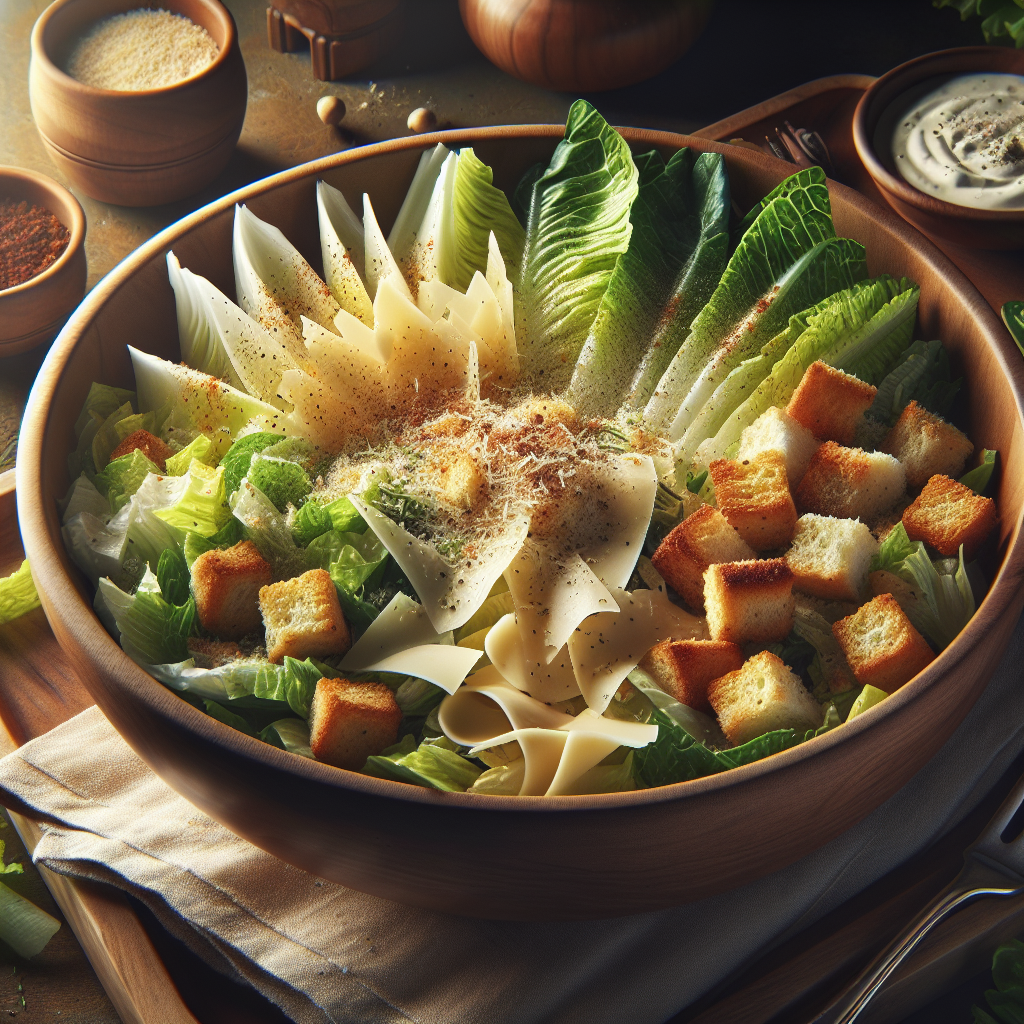 Classic Caesar Salad Recipe: A Taste of History on Your Plate