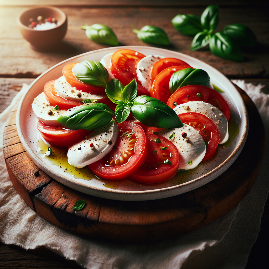 Delight in Simplicity: Caprese Salad Recipe and Its Cultural Significance