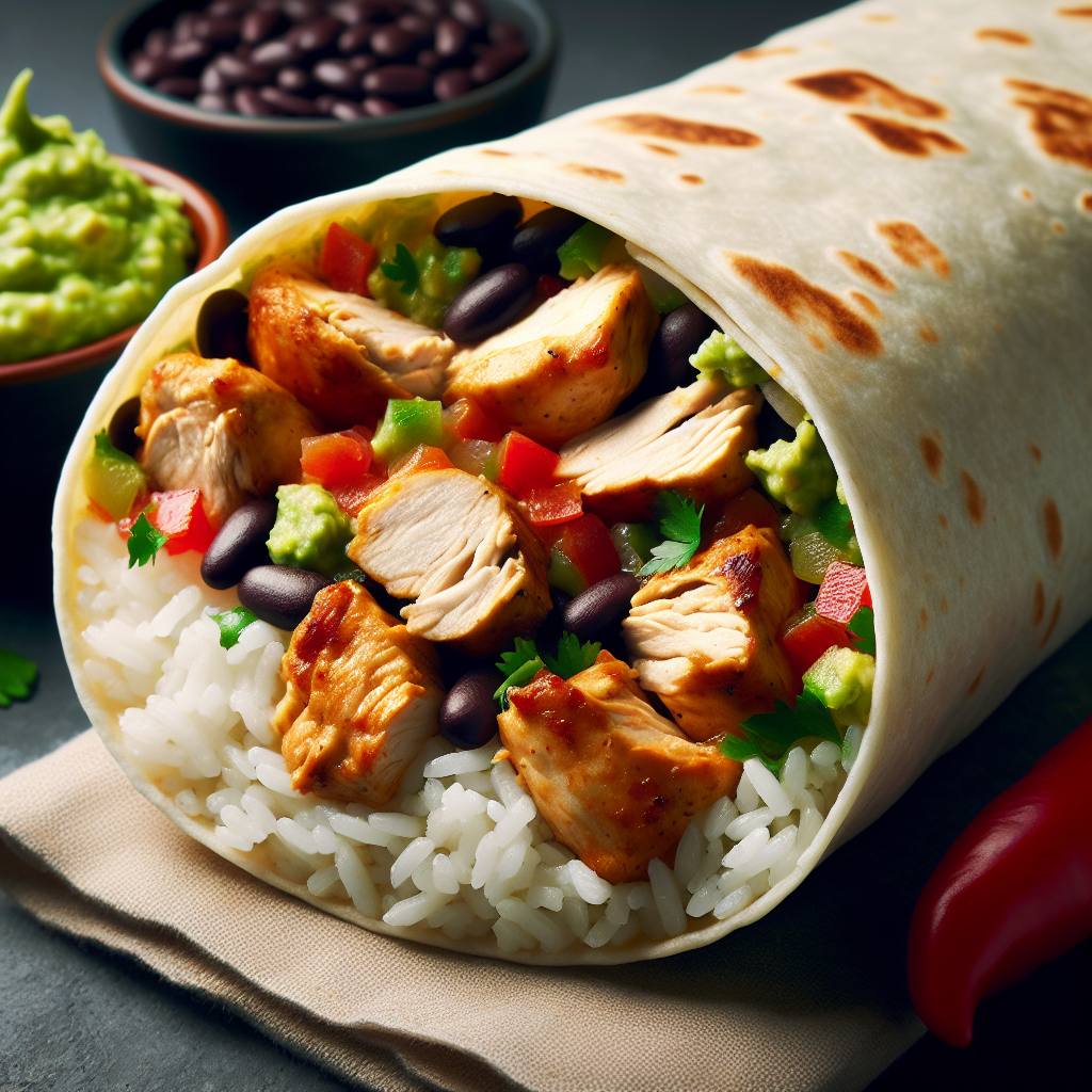 Savory Chicken Burrito Recipe: A Taste of Tradition Wrapped in Flavor