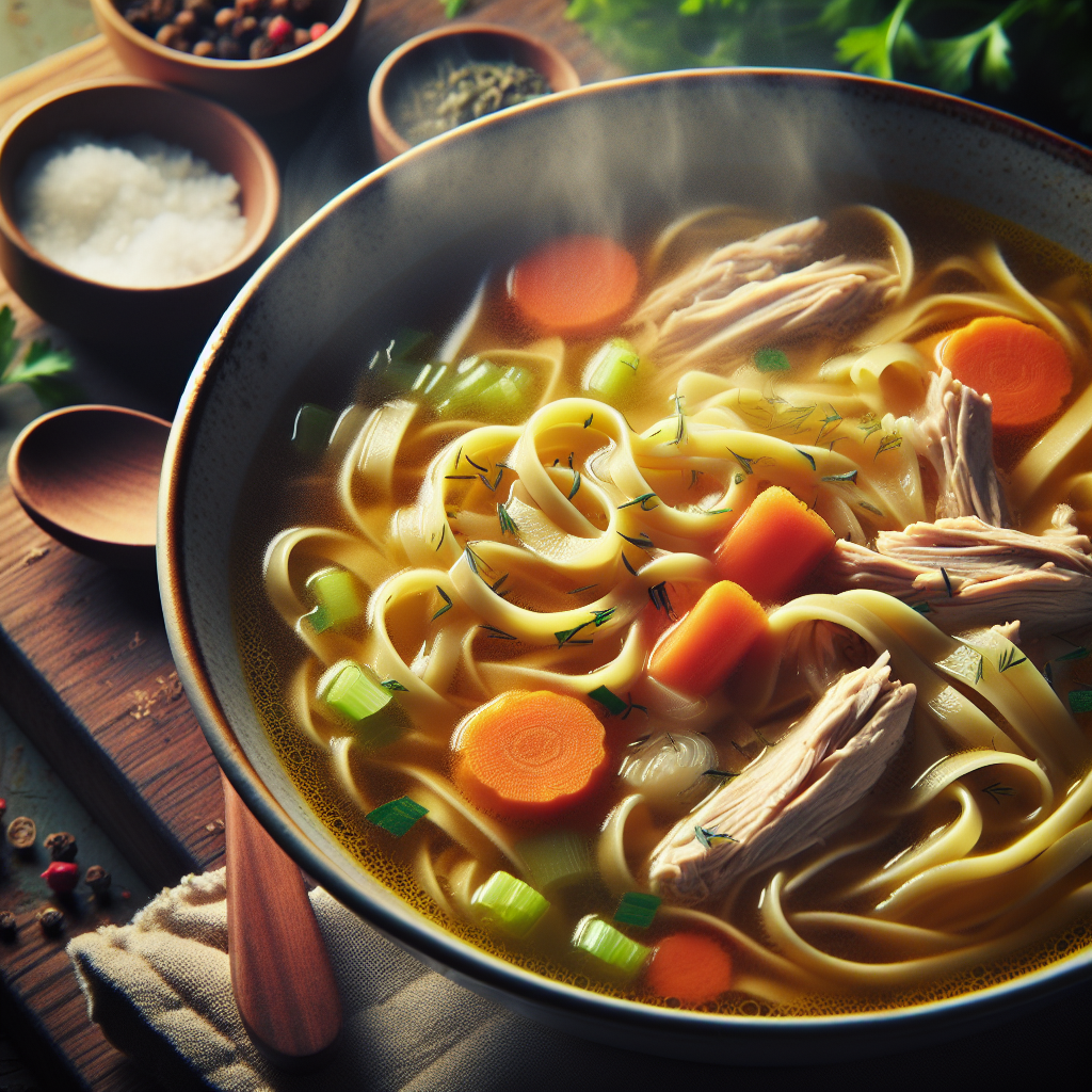 Hearty Comfort: The Ultimate Chicken Noodle Soup Recipe