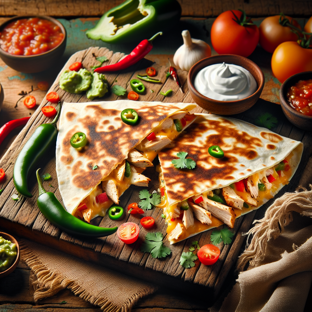 Delicious Chicken Quesadilla Recipe: A Cultural Journey Wrapped in Flavor