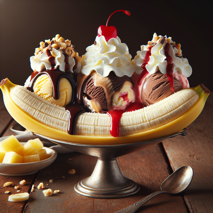 Indulge in a Delicious Banana Split Recipe: A Classic Treat with a Twist!